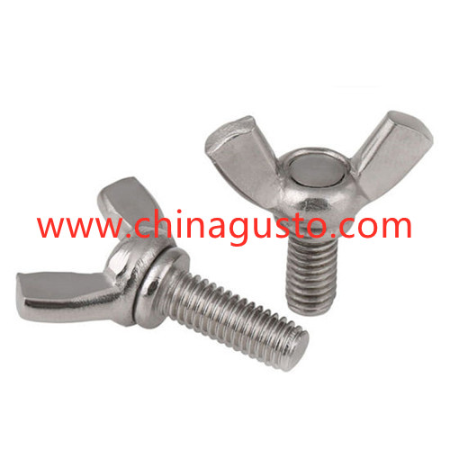 DIN318 Butterfly Wing Screws With Edged Wings