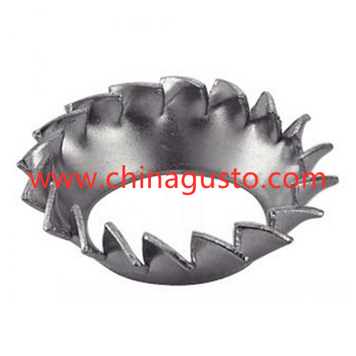 DIN6798 Serrated Countersunk Lock Washer External Gear, Type
