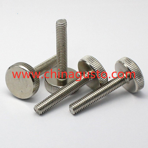 DIN653 Flat Knurled Thumb Screws(d＜M2)