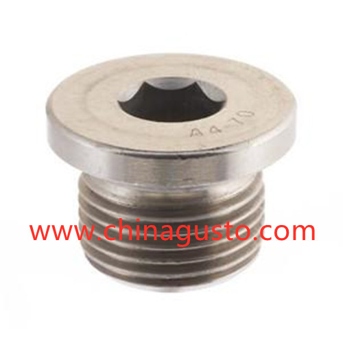 DIN908 Screw plugs with collar and hexagon socket, cylindric