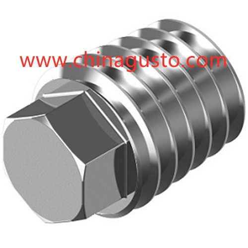 DIN909 Hexagon head pipe plug whit conical pipe thread(d≤18