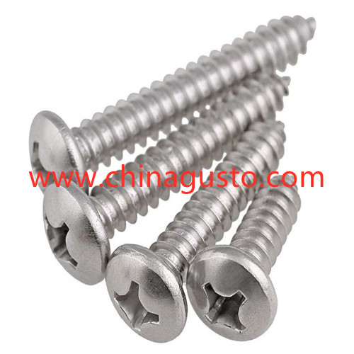 DIN7981 Pan head tapping screws with cross recess H and Z, F