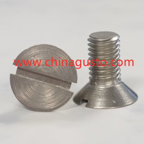 DIN8245 Tornillos avellanados (planos) para máquinas de prec
