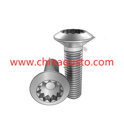 DIN34823 Tornillo de cabeza avellanado con ranura de 12 esqu