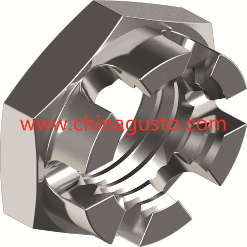 DIN937 Hexagon Thin Castle Nuts