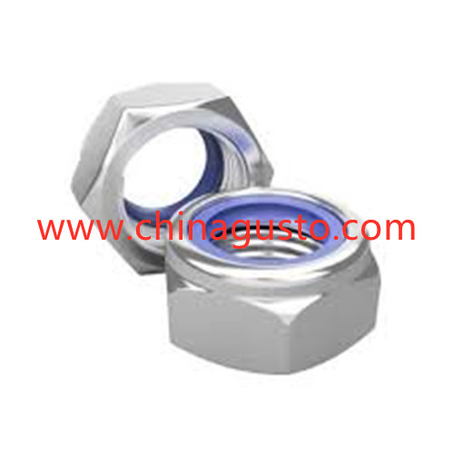 DIN985 Prevailing torque thin nuts with nonmetalic insert