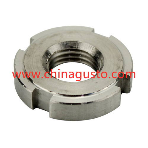 DIN1804 Slotted round nuts for hook spanners
