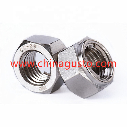 DIN6925 Prevailing Torque Type  Hexagon nuts with clamping p