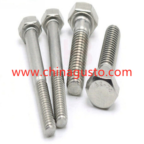 DIN931 Hexagon head bolts with shank