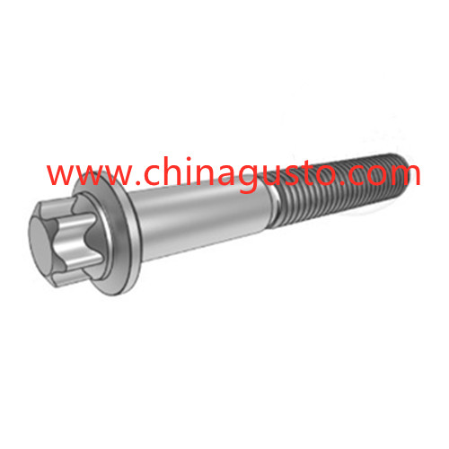 DIN34800 Hexalobular Head Bolts With Small Flange