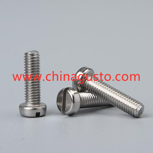 DIN7500 TYPE A Slotted cylindrical head triangular locking s