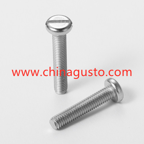 DIN7500 Type B Slotted pan head triangular locking screw