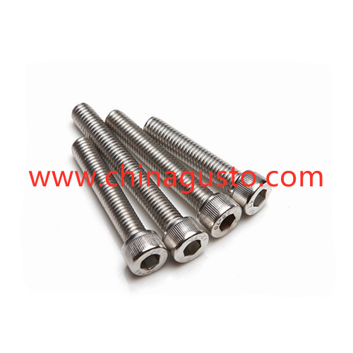 DIN7500 Knurled hexagon socket head triangular locking screw