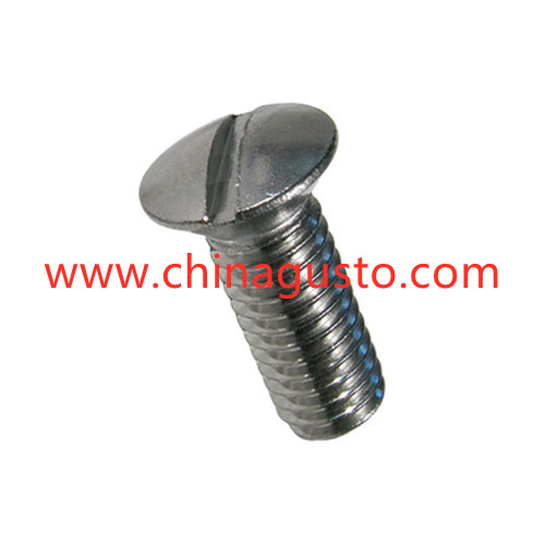 DIN7500 Slotted  raised countersunk triangular locking screw