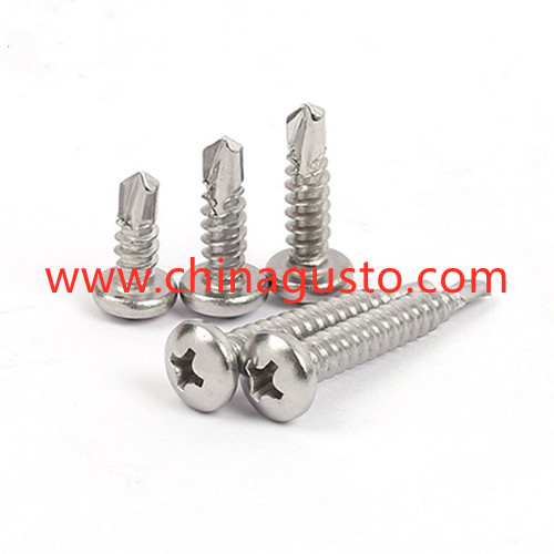 DIN7504 Cross slotted pan head self tapping and self drillin