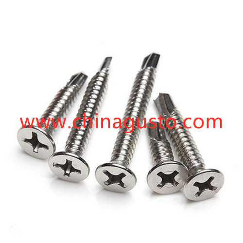 DIN7504 Cross slotted countersunk head self tapping and self