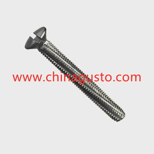 DIN7513 Slotted raised countersunk head cutting screw TYPE G
