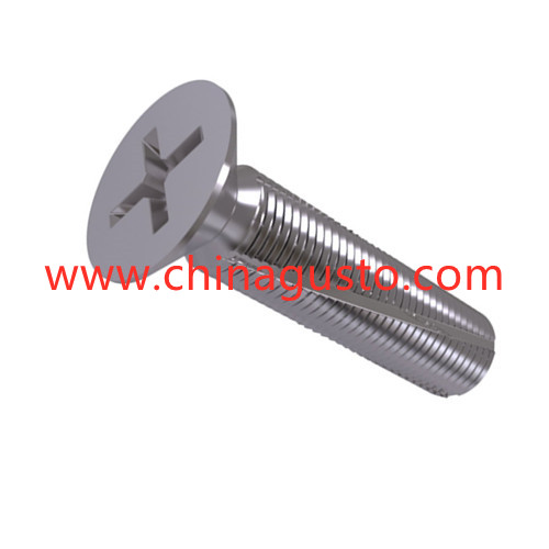 DIN7516 Cross slotted countersunk head cutting screw TYPE B