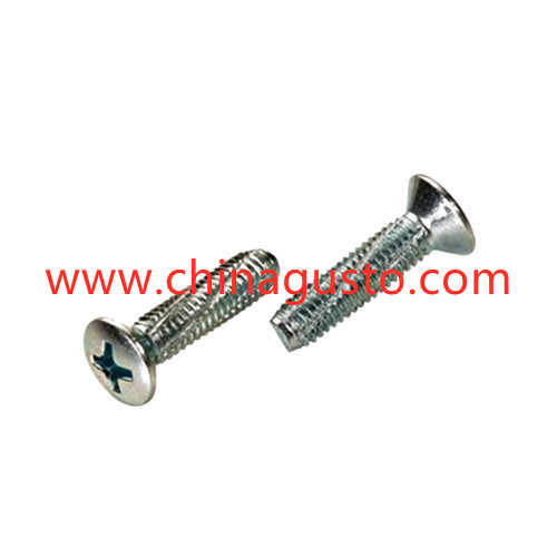DIN7516 Cross slotted raised countersunk head cutting screw