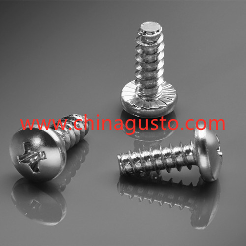 DIN7981 Cross slotted pan head self tapping screw TYPE F