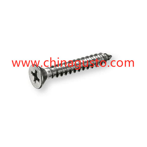 DIN7982 Cross slotted countersunk head self tapping screw TY