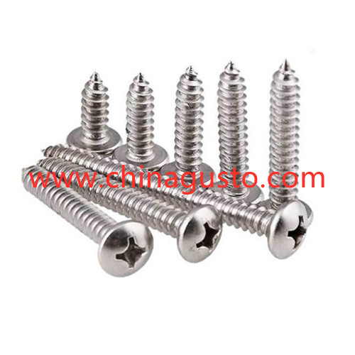 DIN7981 Cross slotted pan head self tapping screw TYPE C