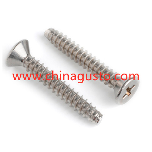 DIN7982 Cross slotted countersunk head self tapping screw TY