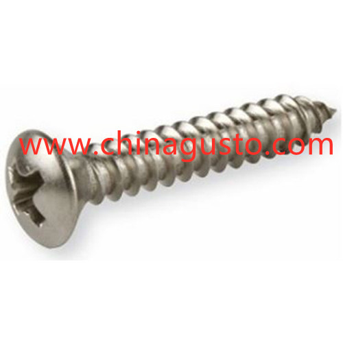 DIN7983 Cross slotted raised countersunk self tapping screw