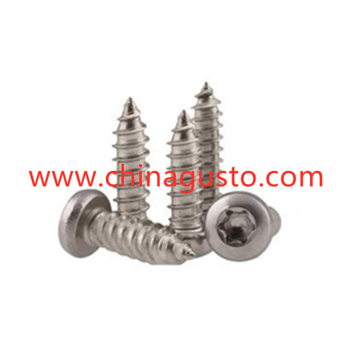 DIN34819 Hexalobular Socket Raised Head Tapping Screws With