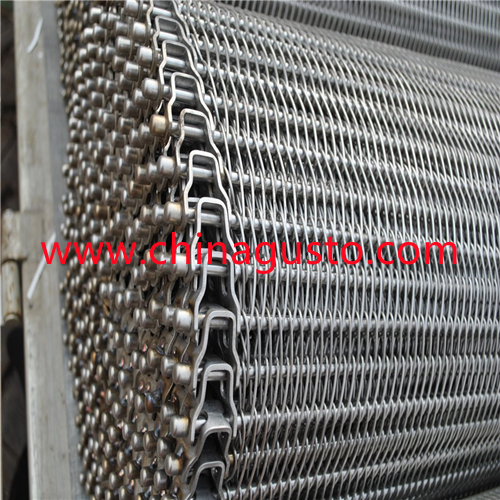 Cintas transportadoras tejidas en espiral equilibradas
