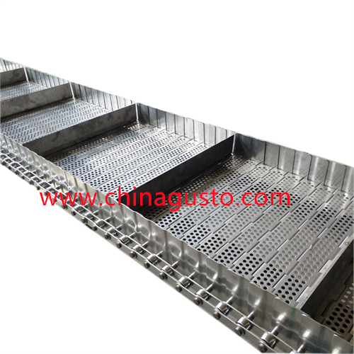 cintas transportadoras de placas articuladas y cadenas